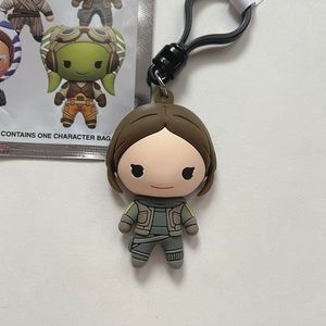 Jyn Erso Figural Bag Clip/Keychain Monogram Star Wars Rogue One Series 5